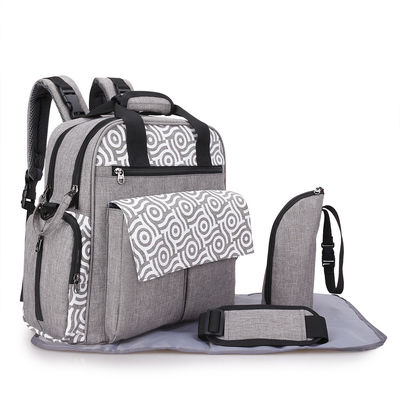 Large Capacity Maternity Mummy Diaper Bag Multi-functional Travel Backpack with Stroller Strap with Changing Station