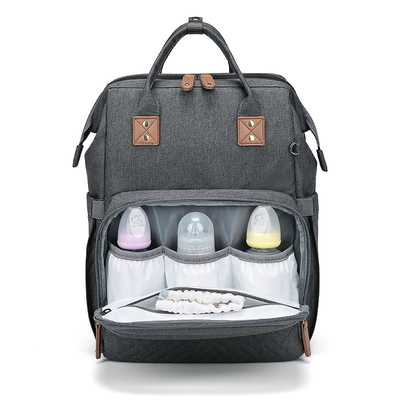 20L Nylon 600D Folding Diaper Bag Multifunctional Nappy Bag 1.4kg